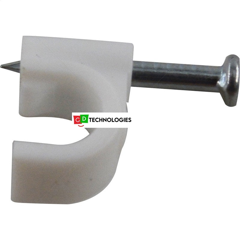 PVC SADDLE ROUND - 6MM / 100