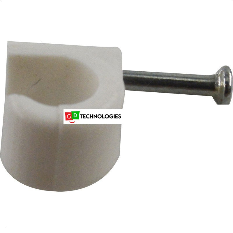 PVC SADDLE ROUND - 7MM / 100