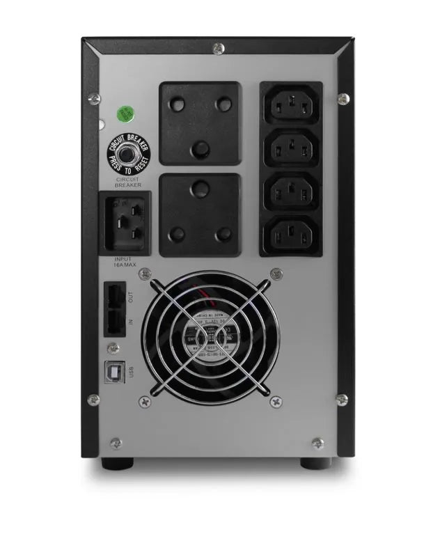 RCT 3000VAS LINE-INTERACTIVE UPS 3000VA/1800W 2 x SA PLUGS - Power cables included - BATTERY 6 MONTH WARRANTY ONLY! - image 2