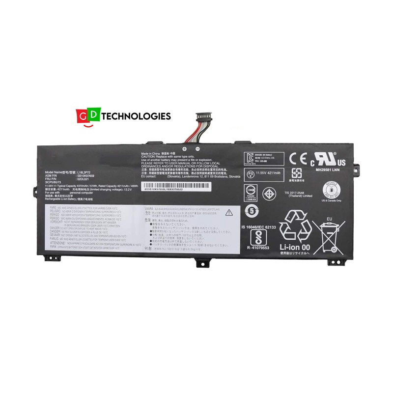 Lenovo ThinkPad X390 Yoga Lenovo ThinkPad X13 Yoga Gen1 (11.55V 49Wh Replacement Battery