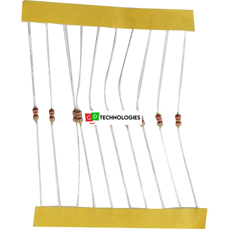 Resistor - 2K2 1/4W 5% / 10 (25 Pack)