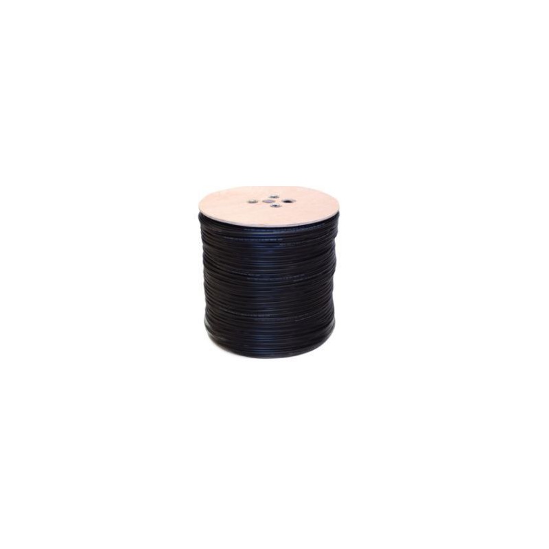 RG59 + Power - Black / 500m