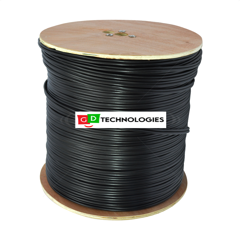 RG59 + POWER - BLACK / 500M