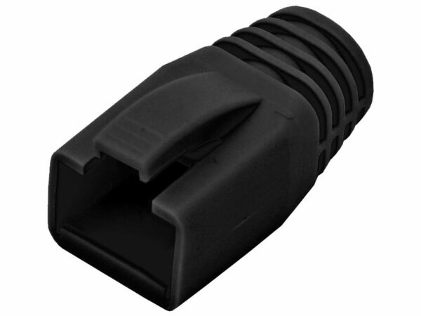 Linkbasic RJ45 Boot CAT6 FTP Black (100 Pack)
