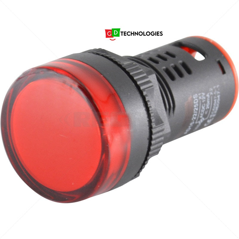 ROBOT LAMP - 20MM RED