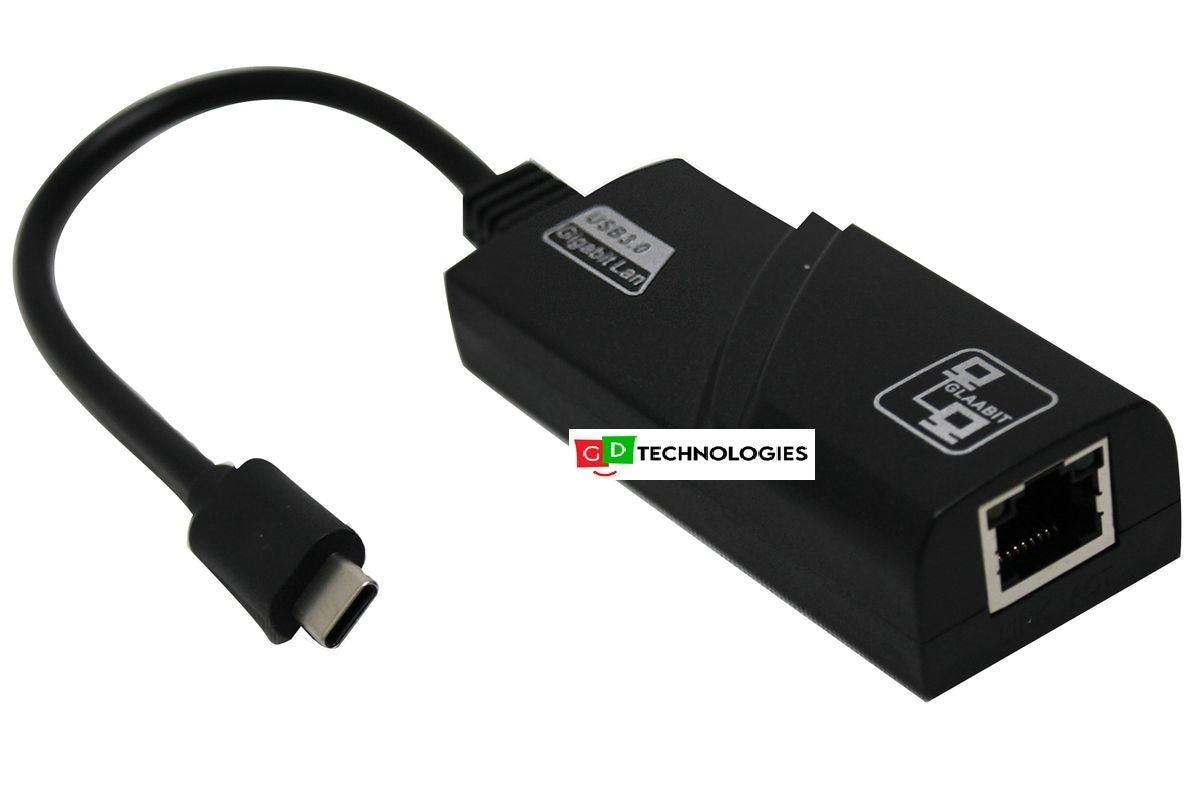 USB TYPE C to 10/100/1000M RJ45 GIGABIT ETHERNET ADAPTER