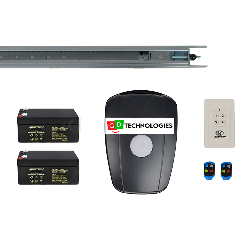 SDO4 SMART T12 GDO 1200N SECTIONAL KIT INC BATTERY 2x TX4 WALL PENDANT