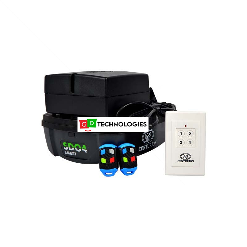 SDO4 SMART T12 GDO 1200N TIP UP KIT INC BATTERY 2 x TX4 WALL PENDANT