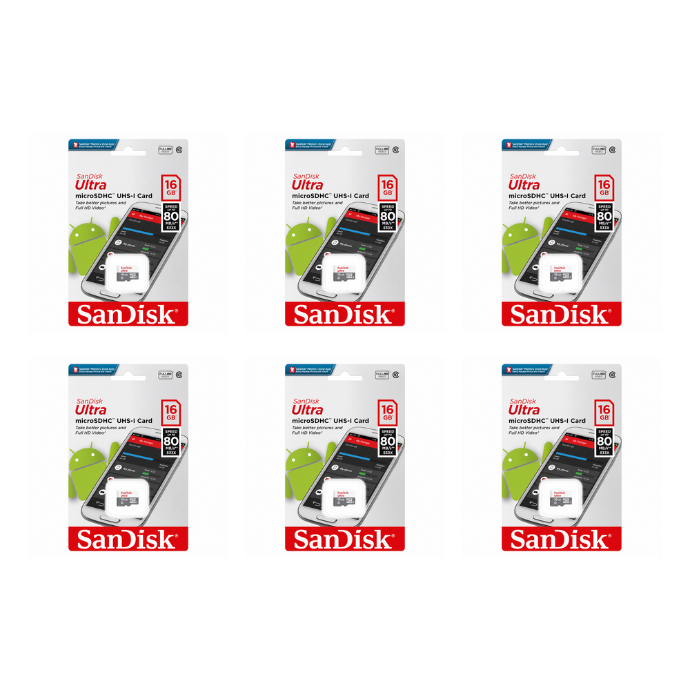 MSD CL10: 16GB (PACK OF 6)
