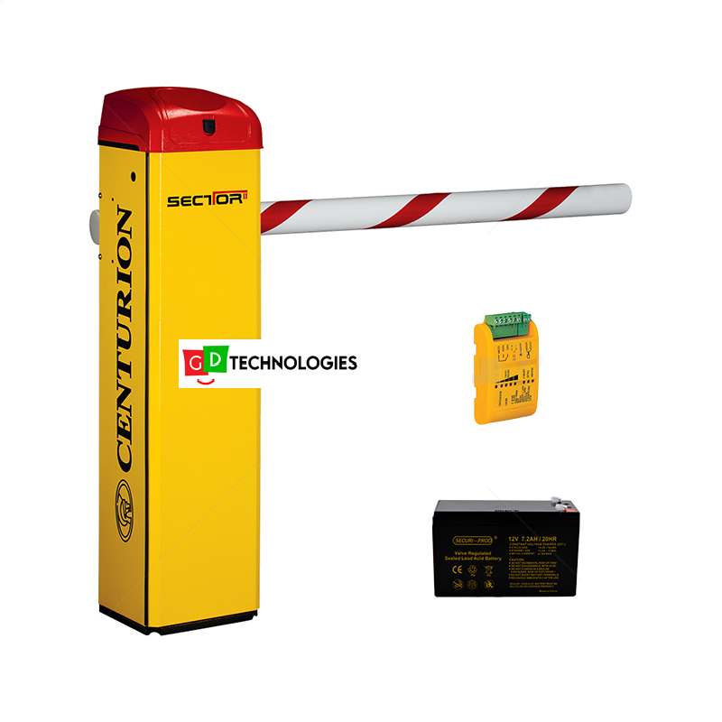SECTOR II DC BARRIER 6M 430SS INCL SA LOOP DETECTOR AND POLE