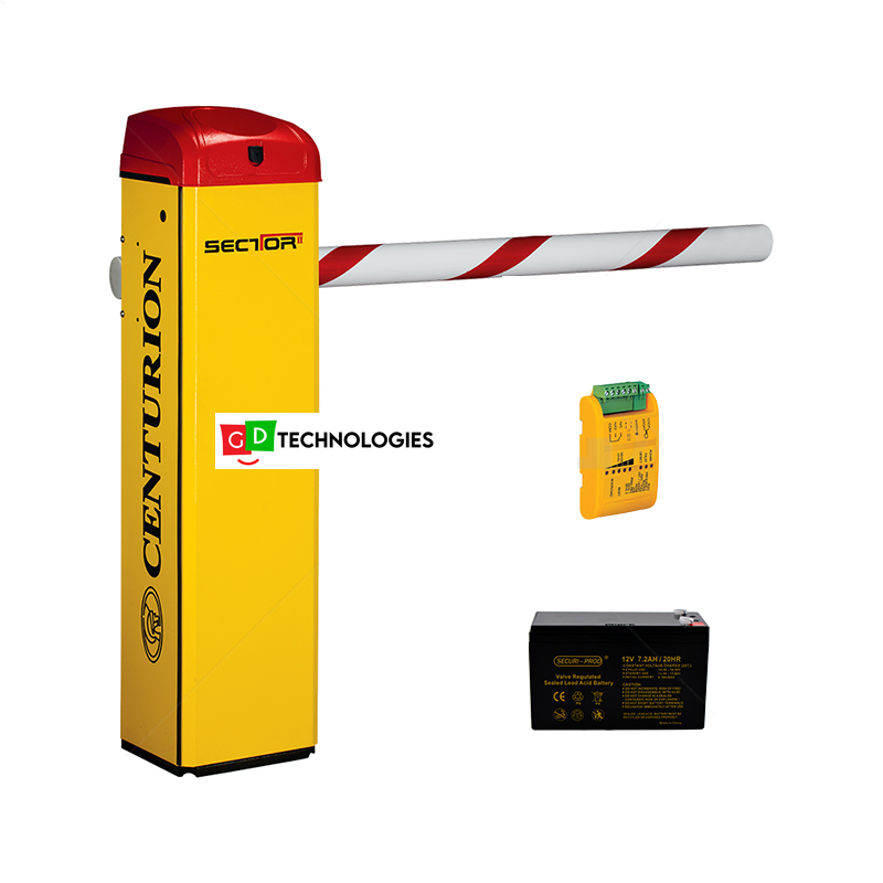 SECTOR II DC BARRIER 6M MILD STEEL INCL SA LOOP DETECTOR