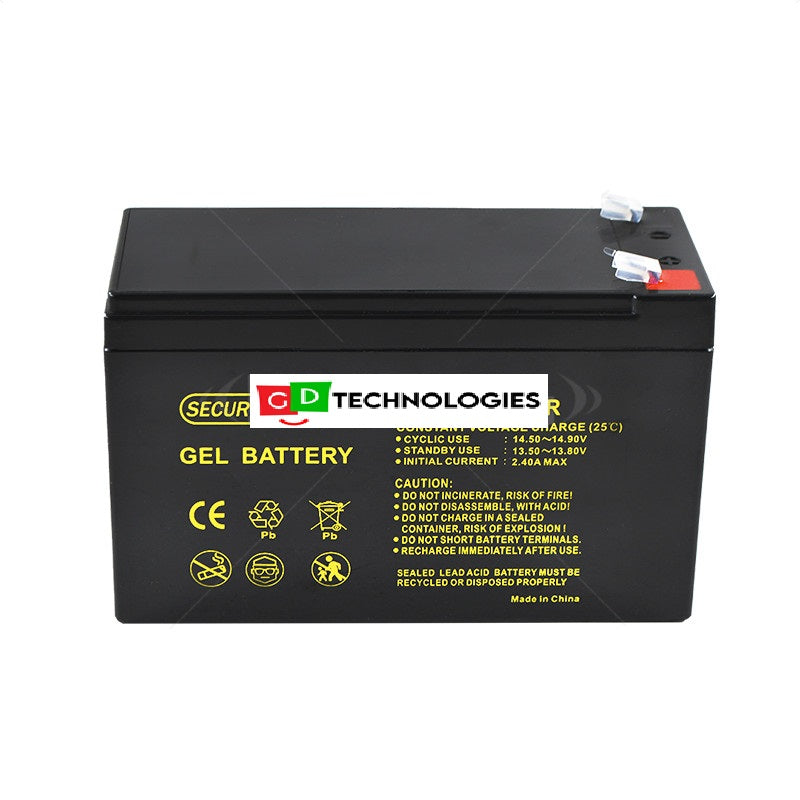 SECURI-PROD 12V - 8.0AH GEL BATTERY