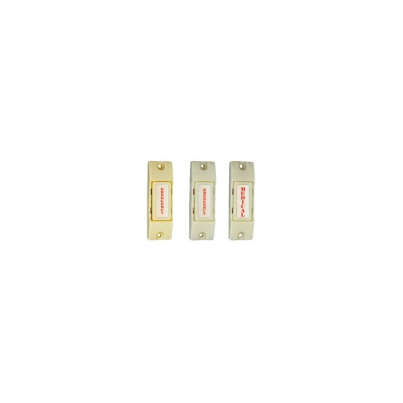 SP Emergency Switch NO & NC Wht