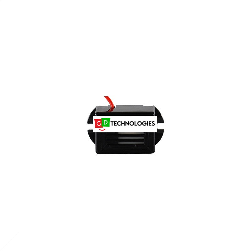 SECURI-PROD RECTANGULAR BUZZER BLACK 12VDC