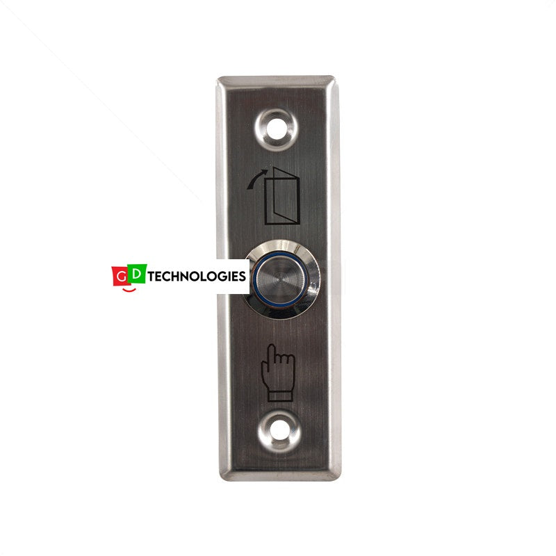 SECURI-PROD SLIMLINE PUSH BUTTON WIH ILLUMINATION NO AND NC