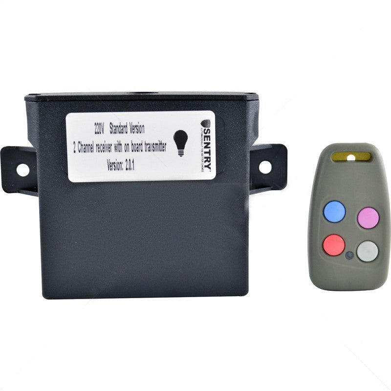 Sentry - 220V Light Rx Tx incl 1x4 BtnTx