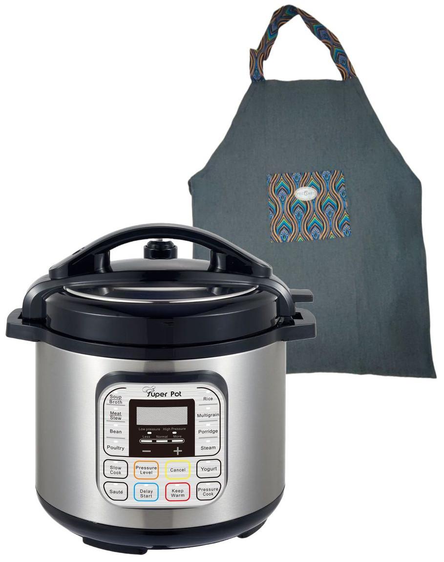 SUPERPOT 6L MULTI-COOKER + APRON