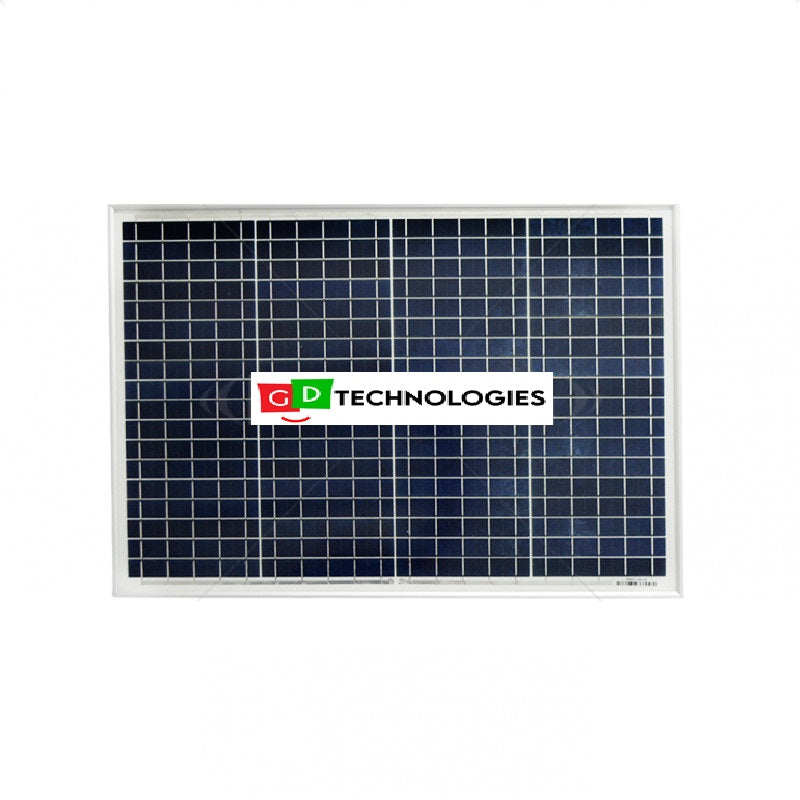 SOLAR PANEL 40W POLYCRYSTALLINE 18.2V 465x670x25MM - EXCL REGULATOR