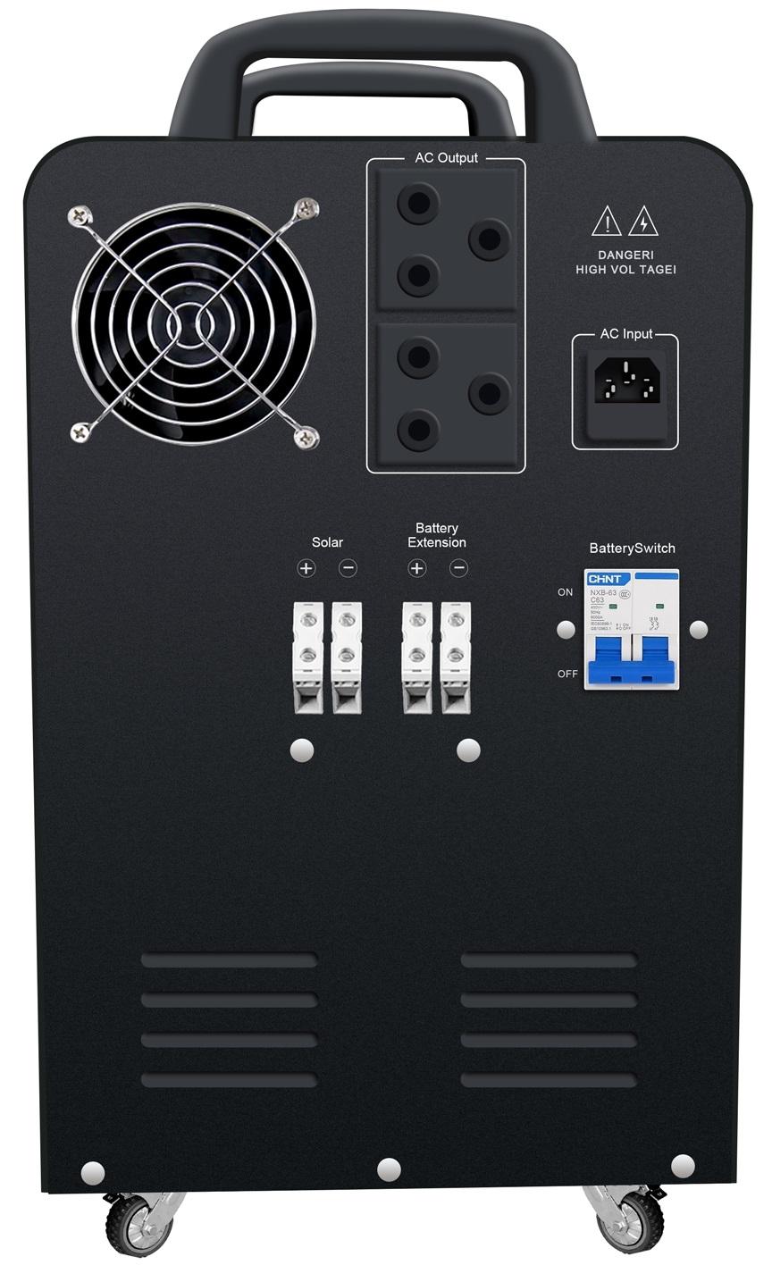 1000W INVERTER WITH 12V100AH BAT