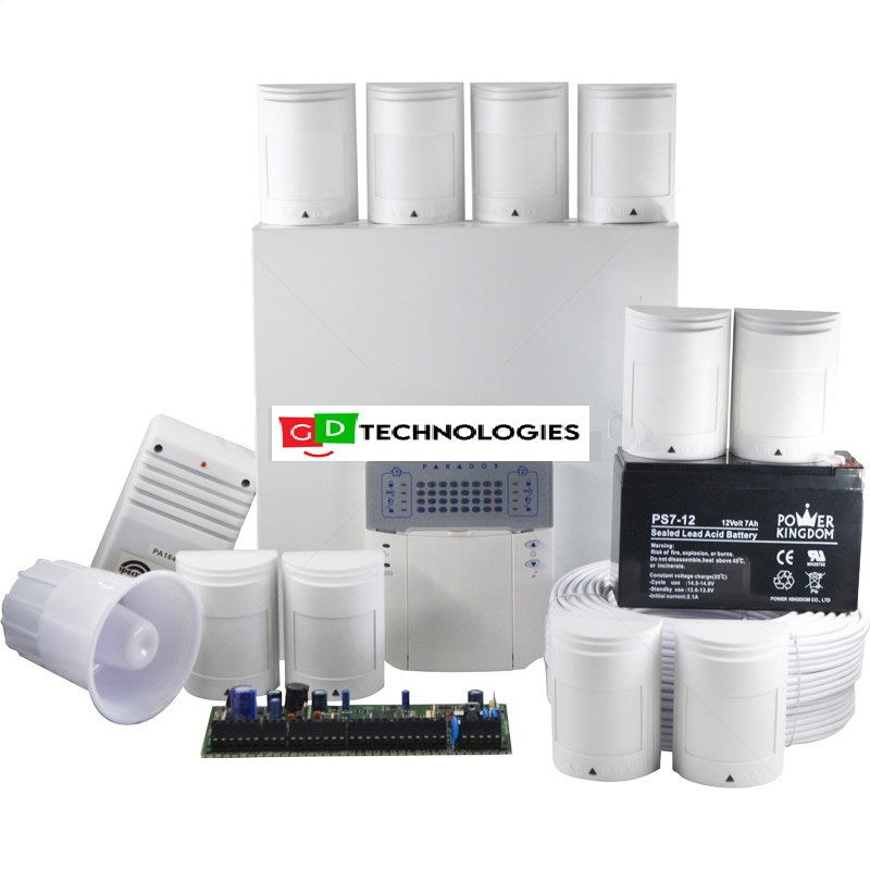 SPECTRA SP6000/K32 K/P KIT C/W 10 x PRO PIR`s PA9125