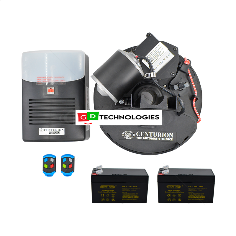 SUPALIFT - RDO2 GDO ROLL-UP MOTOR KIT INCL BATTERY