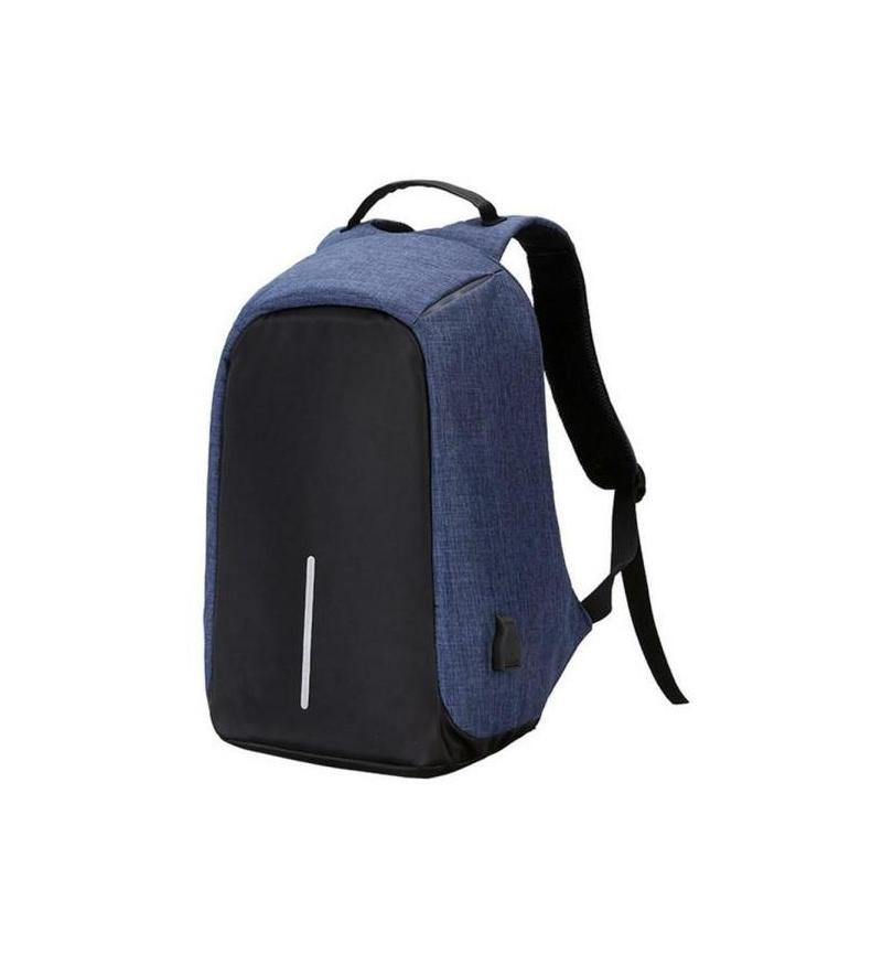 Anti theft outlet backpack charging port