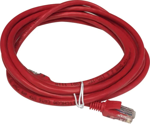 3m UTP Cat5e Red Flylead