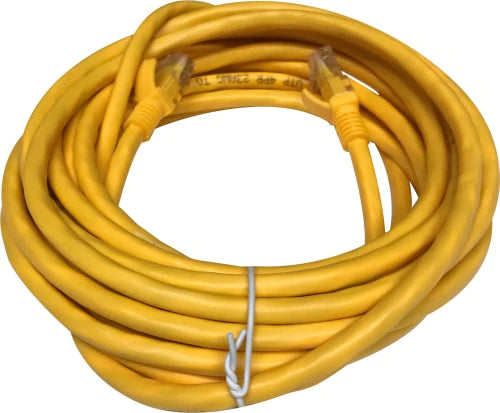 5m UTP Cat5e Yellow Flylead