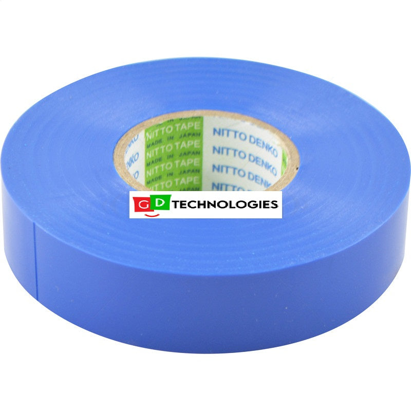 TAPE - INSULATION 20M x 18MM NITTO BLUE