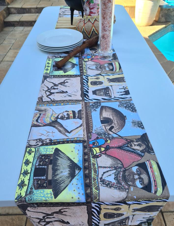 TBL RUNNER - AFRICAN ART