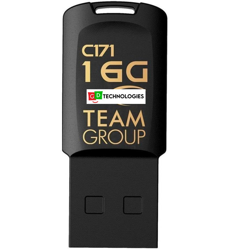 USB 2.0 FLASH DRIVE 16GB BLACK