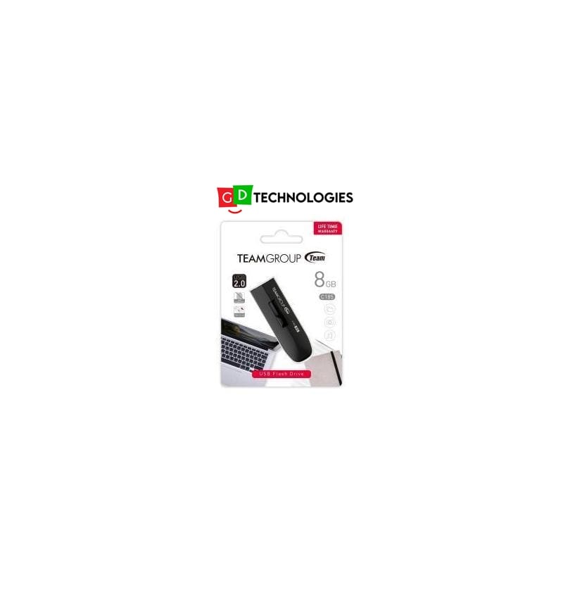 TEAM GROUP C185 DRIVE 8GB BLACK