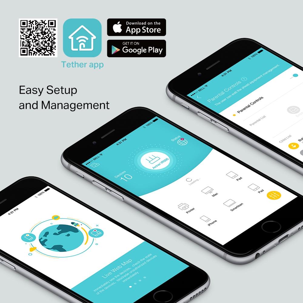 RT: AC1200 GB DUAL BAND ROUTER