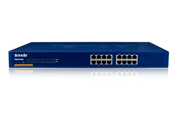 Tenda 16 Port Gigabit Rack Mount Switch