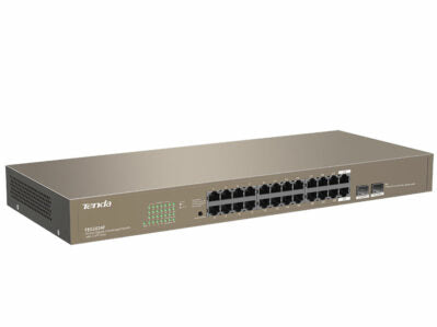 Tenda 24 Port Gigabit Switch 2 X SFP