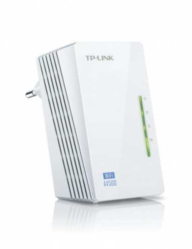 TP-Link WPA4220 (single device) 500Mbps Powerline Extender, 300Mbps Wi-FI Extender