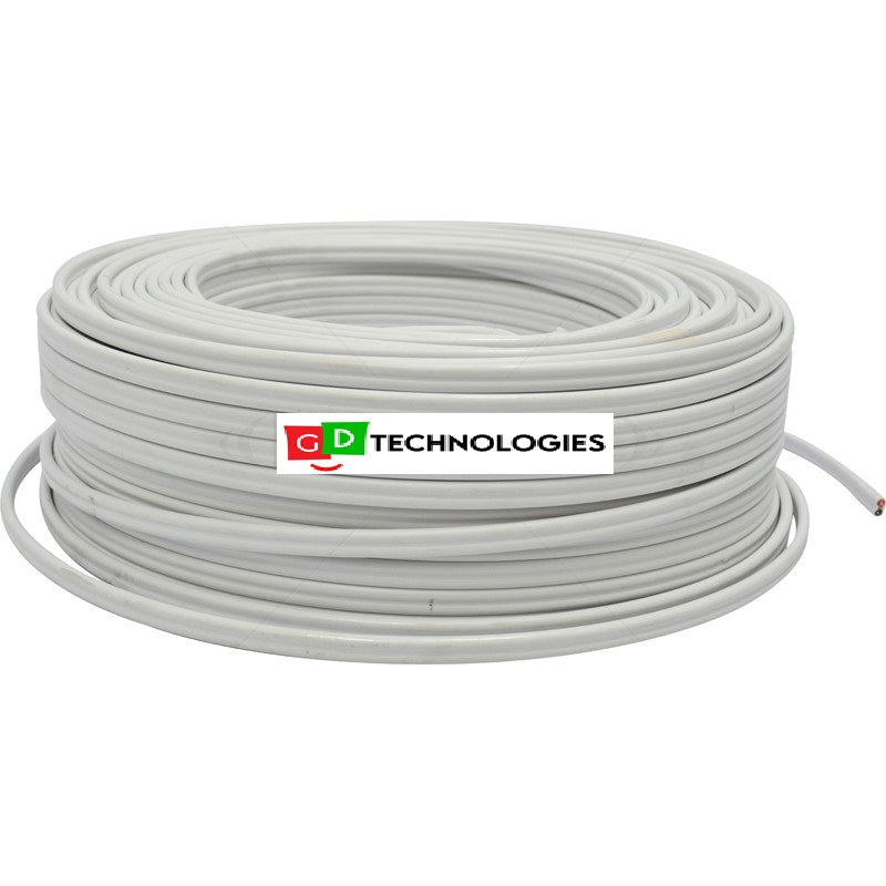 TWIN + EARTH 2.5MM FLAT / 100M