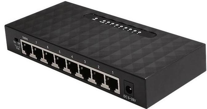 SW: 8 PORT 10/100/1000G