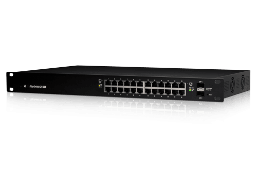 Ubiquiti 24-Port EdgeSwitch Managed PoE+ Gigabit Switch with SFP