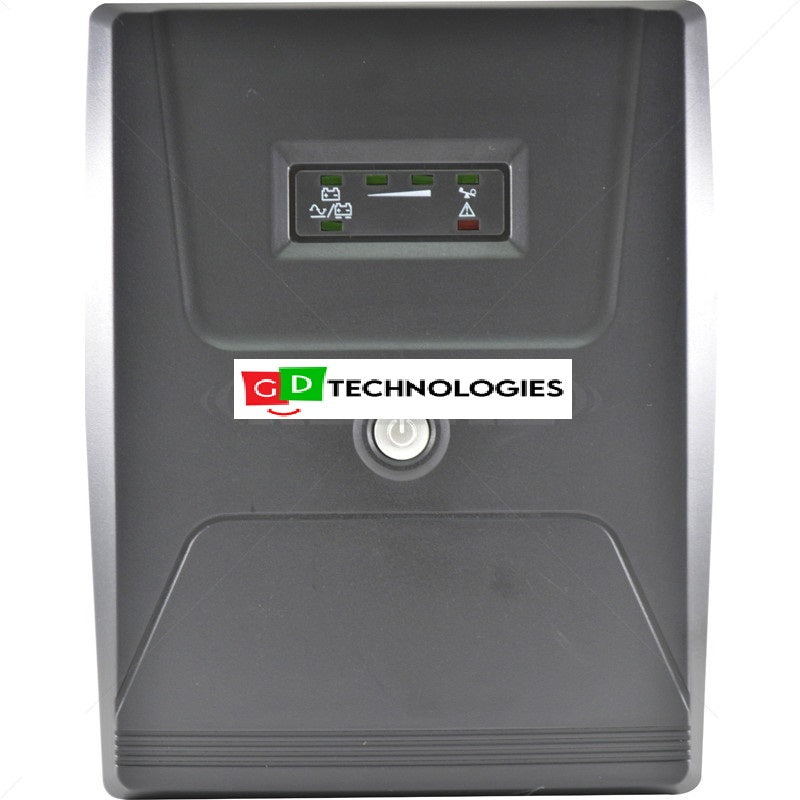 UPS - 2KVA 1200 WATTS 2 x 12V 9Ah INTERNAL