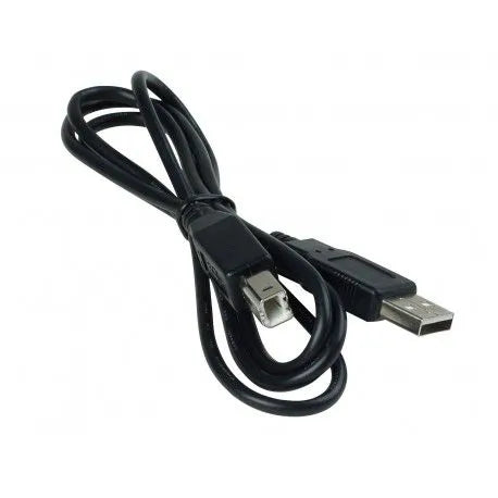 USB printer cable A Male + B M; Black / blue; 1.8m - image 2