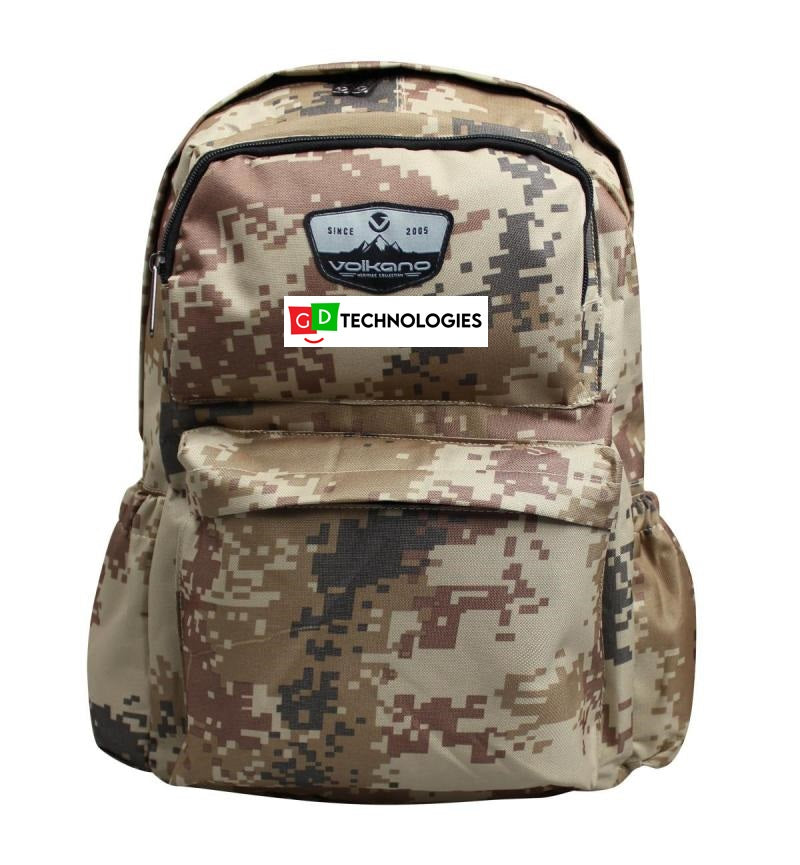 VOLKANO BACK PACK 15" - MILITARY