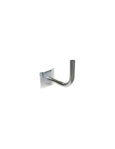 Wall Bracket - 90 Degree Bend - 38mm diameter