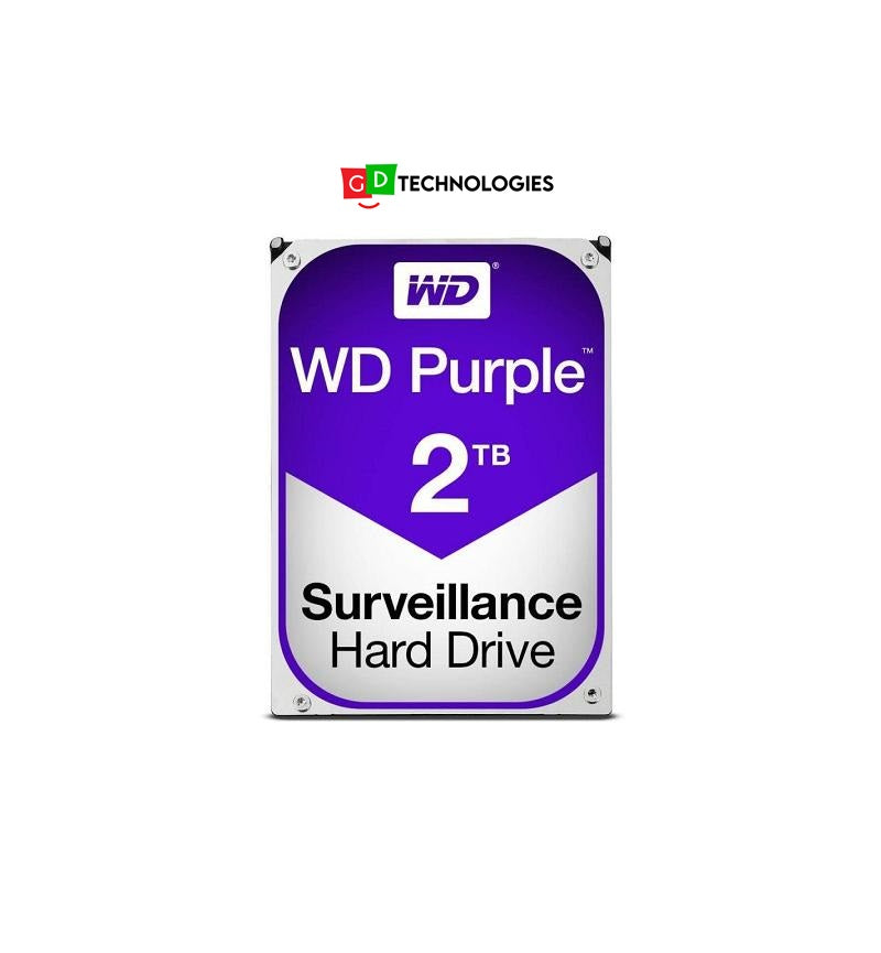 WD PURPLE 2TB SURVEILLANCE HARD DRIVE