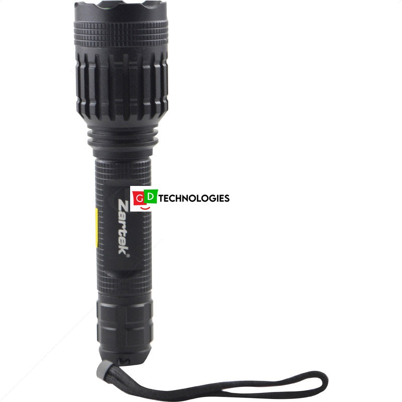 ZARTEK 900 LUMEN LED TACTICAL FLASHLIGHT RECHARGEABLE