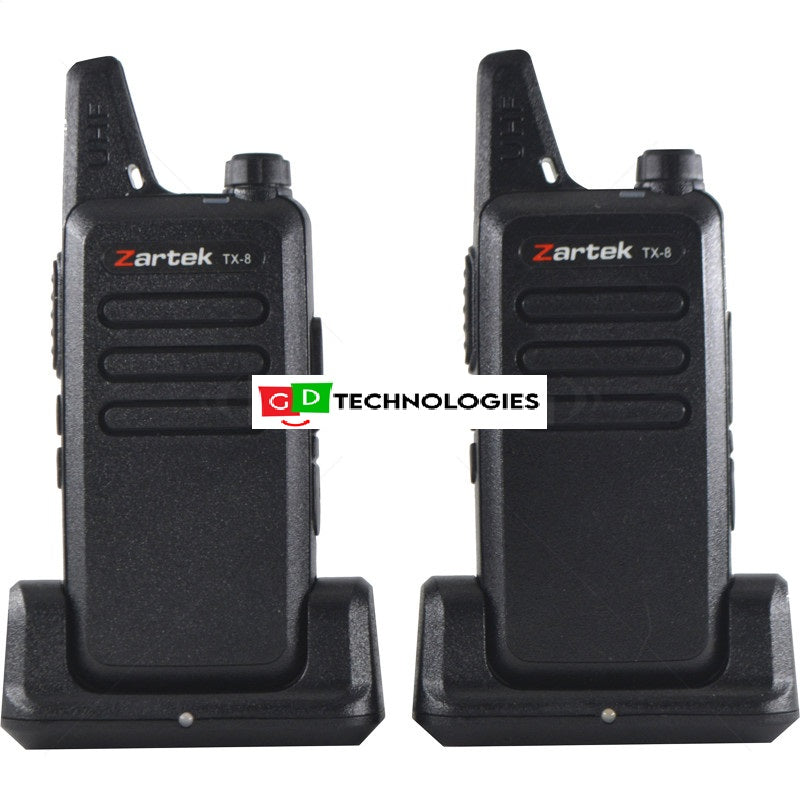 ZARKTEK TX-8 TWO WAY RADIO TWINPACK