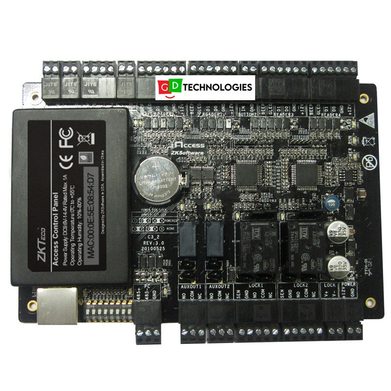 ZKTECO C3-100 DOOR CONTROLLER - ONE DOOR - RFID