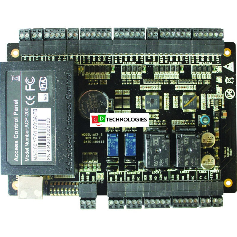 ZKTECO C3-200 DOOR CONTROLLER - TWO DOORS - RFID