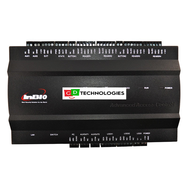 ZKTECO INBIO260 DOOR CONTROLLER - TWO DOORS - FINGERPRINT & RFID