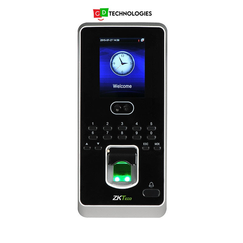 ZKTECO MULTIBIO800H MULTI-BIOMETRIC READER - FACE AND FINGERPRINT